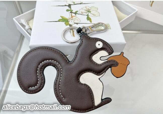 Top Quality Loewe Squirrel Calfskin Bag Charm and Key Holder L8125 2023