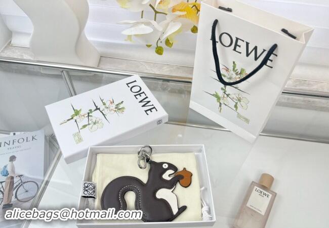 Top Quality Loewe Squirrel Calfskin Bag Charm and Key Holder L8125 2023