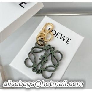 Low Price Loewe Anagram Bag Charm and Key Holder 1207 Green 2023