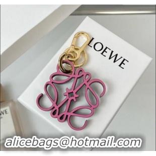 Best Price Loewe Anagram Bag Charm and Key Holder 1207 Pink 2023