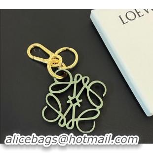 Popular Style Loewe Anagram Bag Charm and Key Holder 1207 Light Green 2023