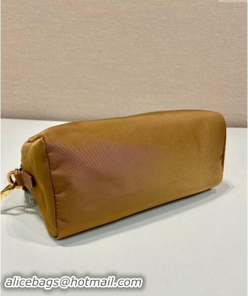 Top Grade Prada Re-Nylon pouch 1NS693 Brown 2024