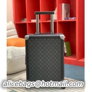 Buy Discount Louis Vuitton Rolling Trunk Travel Luggage in Monogram Canvas 0920 Black 2024