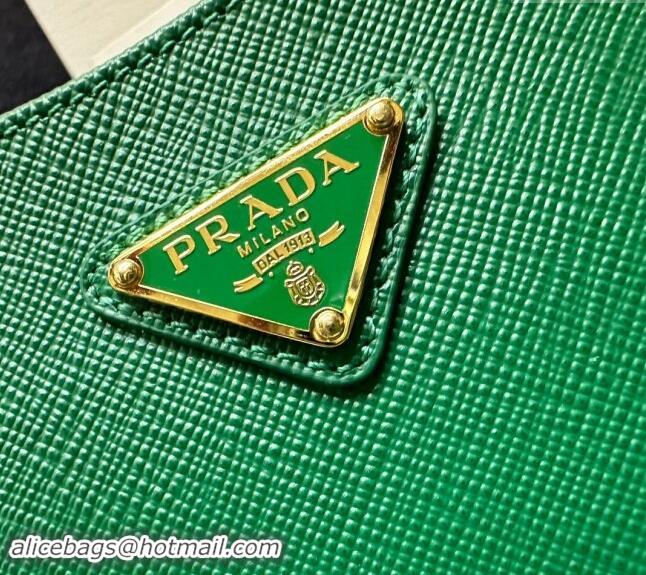 Cheapest Prada Re-Edition Saffiano leather mini bag 1BC204 Green 2024