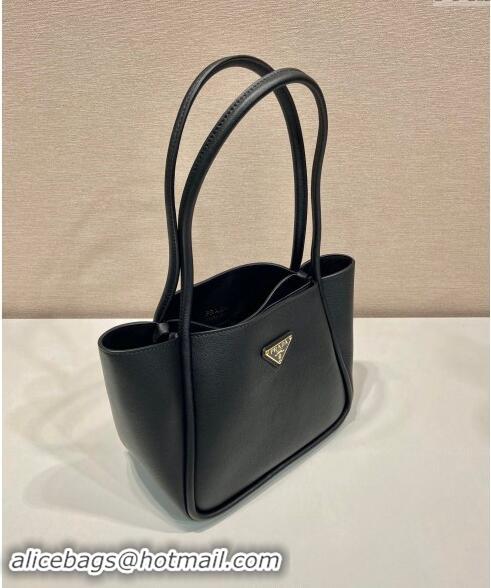 Best Quality Prada Grained Leather Tote bag 1BG539 Black 2024