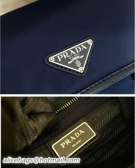 Promotional Prada Mens Nylon and Saffiano Leather Shoulder Bag 2VD034 Dark Blue 2024