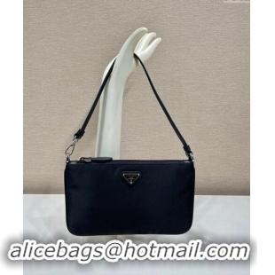 Top Design Prada Re-Nylon mini bag 1NI545 Black 2024