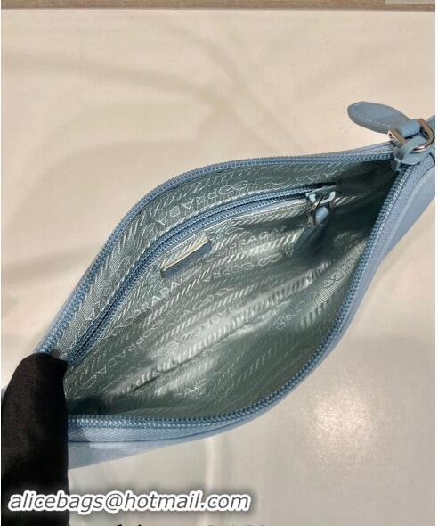 Top Grade Prada Re-Nylon mini bag 1NI545 Light Blue 2024