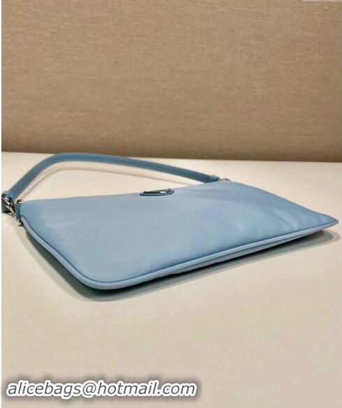 Top Grade Prada Re-Nylon mini bag 1NI545 Light Blue 2024