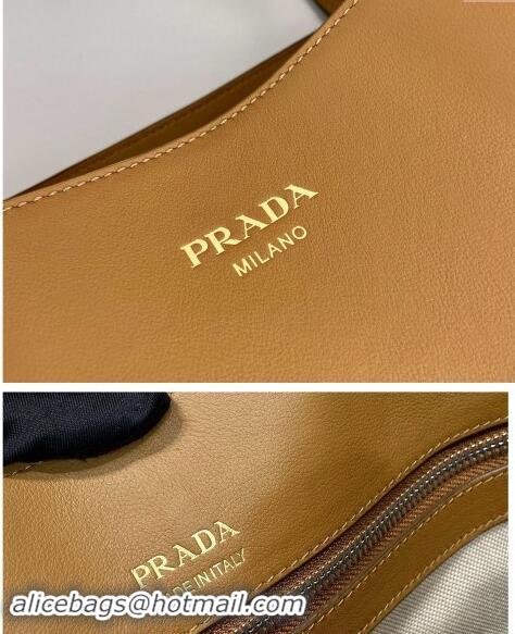 Promotional Prada Mens Leather tote bag 2VG122 Beige 2024