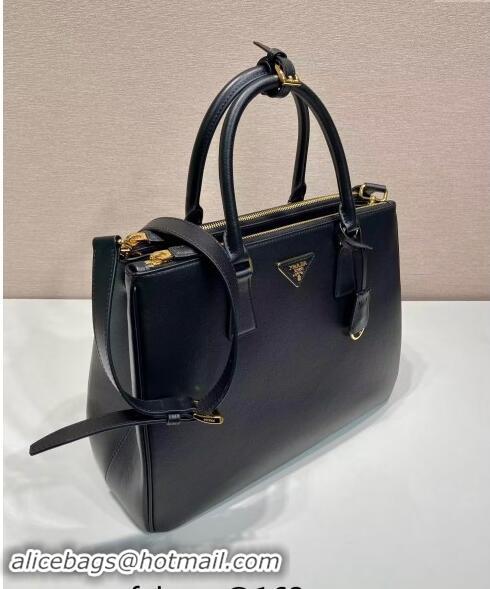 Well Crafted Prada Large Galleria leather top handle bag 1BA446 Black 2024