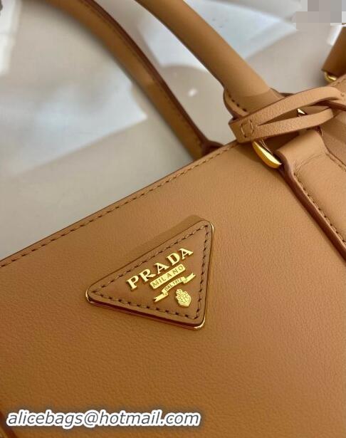 Grade Quality Prada Extra-large Galleria leather top handle bag 1BA802 Beige 2024