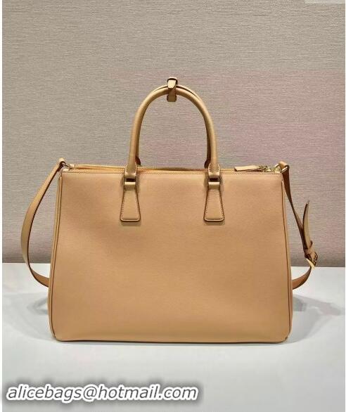 Grade Quality Prada Extra-large Galleria leather top handle bag 1BA802 Beige 2024