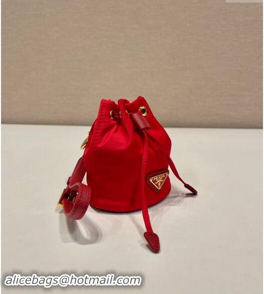 Good Taste Prada Re-Edition 1978 Re-Nylon mini-pouch Bag 1TT202 Red 2024