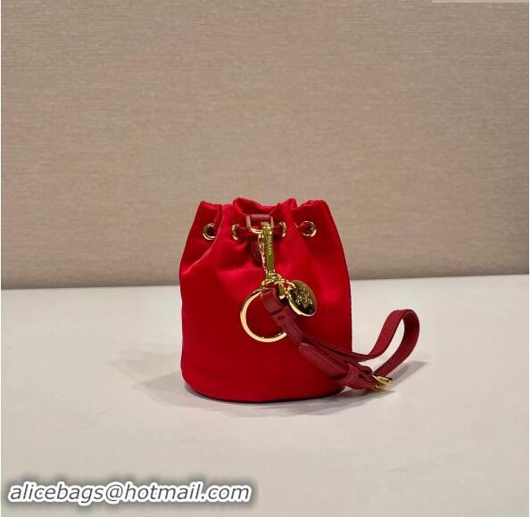 Good Taste Prada Re-Edition 1978 Re-Nylon mini-pouch Bag 1TT202 Red 2024