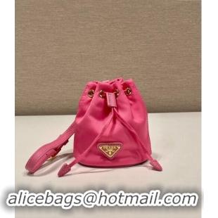 Good Looking Prada Re-Edition 1978 Re-Nylon mini-pouch Bag 1TT202 Pink 2024