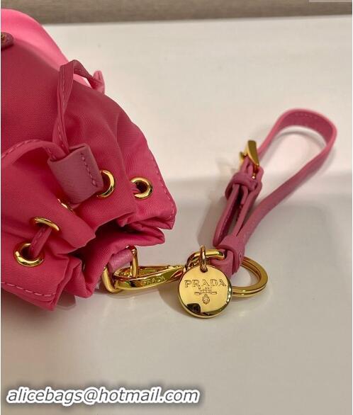 Good Looking Prada Re-Edition 1978 Re-Nylon mini-pouch Bag 1TT202 Pink 2024