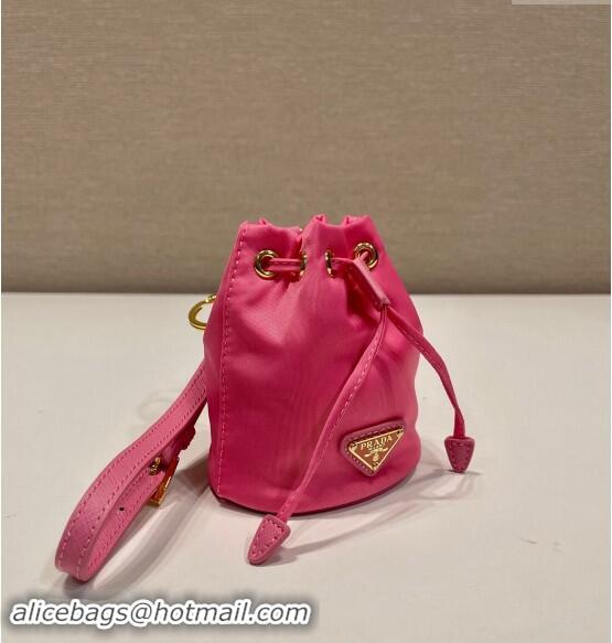 Good Looking Prada Re-Edition 1978 Re-Nylon mini-pouch Bag 1TT202 Pink 2024