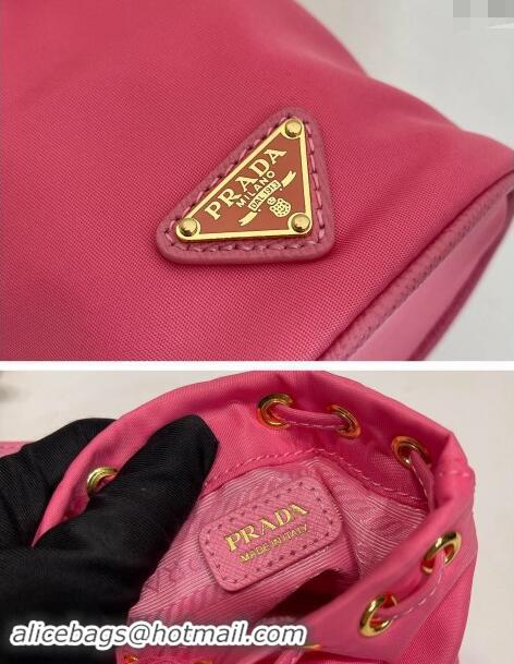 Good Looking Prada Re-Edition 1978 Re-Nylon mini-pouch Bag 1TT202 Pink 2024