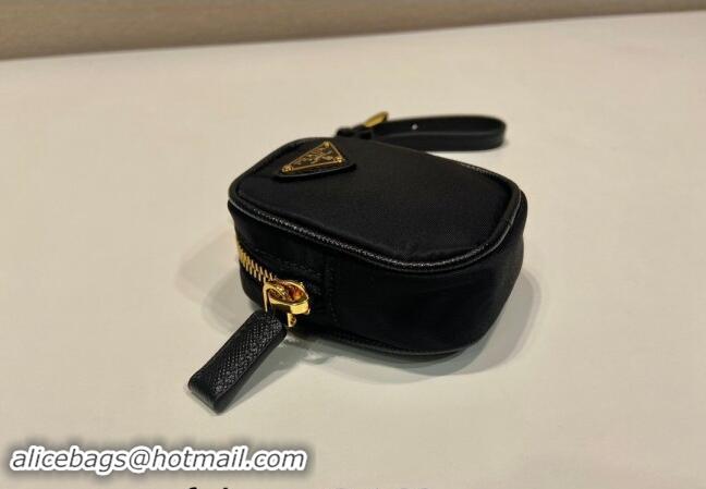 Well Crafted Prada Re-Edition 1978 Re-Nylon mini-pouch 1TT200 Black 2024