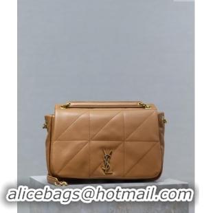 Super Quality Saint Laurent Jamie 4.3 Small Bag in Soft Lambskin 763475 Brown 2024