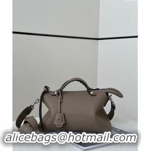 Pretty Style Fendi By The Way Selleria Medium Bag in Grianed Calfskin with Topstitches 8668M Grey 2024