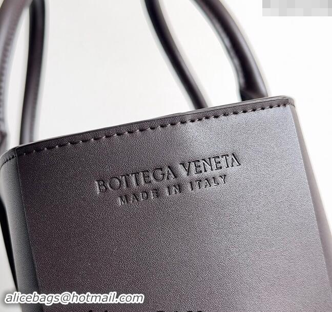 Shop Discount Bottega Veneta Medium Arco Tote Bag in Intrecciato Leather 729244 Fondant Brown 2024