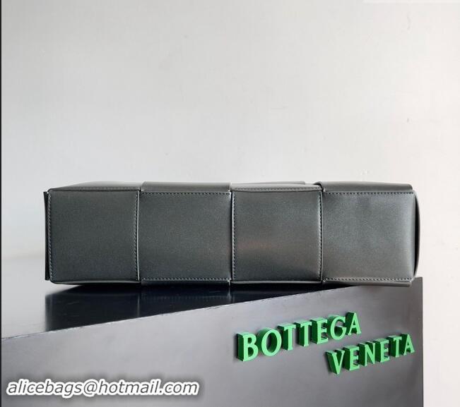 Promotional Bottega Veneta Medium Arco Tote Bag in Intrecciato Leather 729244 Dark Moss Green 2024