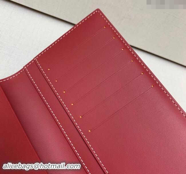 Famous Brand Goyard Saint-Lambert Phone Case Wallet 8515 Red 2024