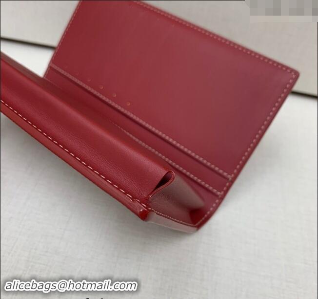 Famous Brand Goyard Saint-Lambert Phone Case Wallet 8515 Red 2024