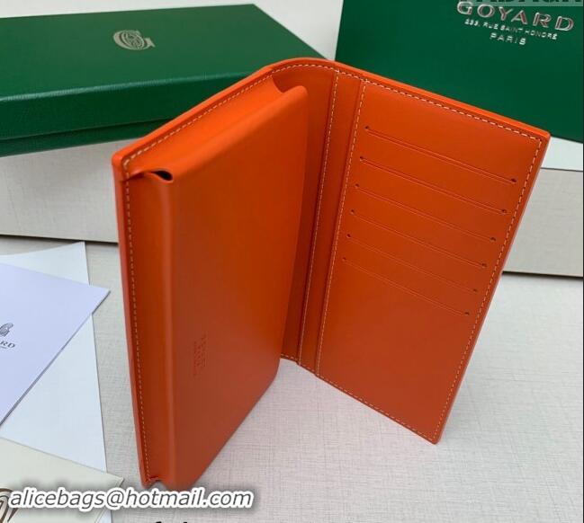 Buy Fashionable Goyard Saint-Lambert Phone Case Wallet 8515 Orange 2024