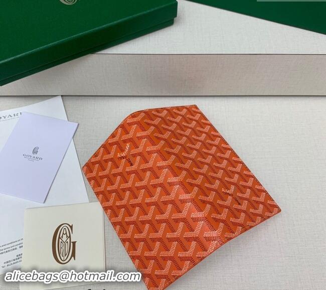 Buy Fashionable Goyard Saint-Lambert Phone Case Wallet 8515 Orange 2024