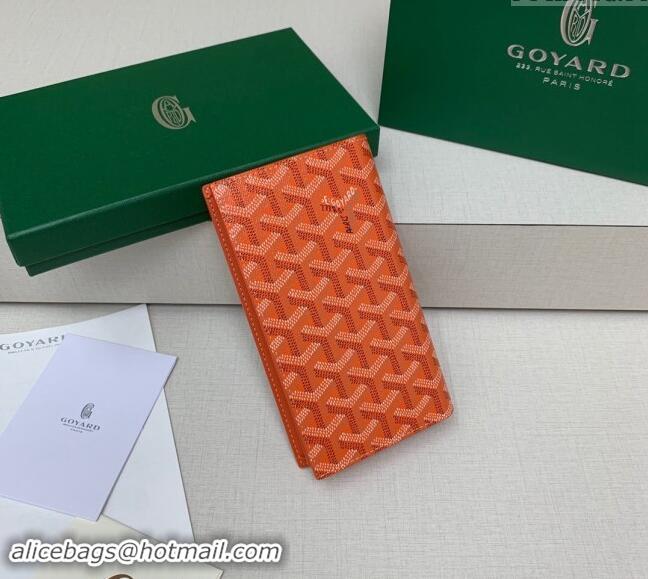 Buy Fashionable Goyard Saint-Lambert Phone Case Wallet 8515 Orange 2024