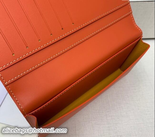 Buy Fashionable Goyard Saint-Lambert Phone Case Wallet 8515 Orange 2024