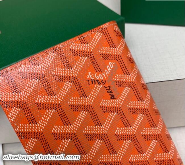 Buy Fashionable Goyard Saint-Lambert Phone Case Wallet 8515 Orange 2024