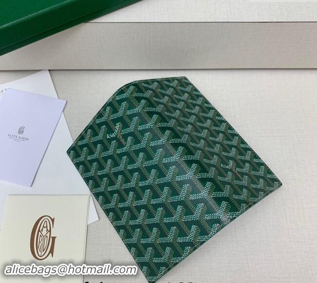 Pretty Style Goyard Saint-Lambert Phone Case Wallet 8515 Green 2024