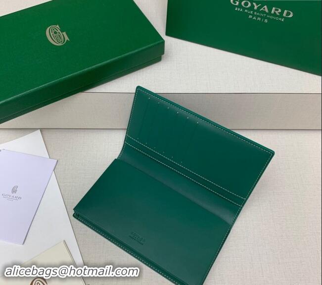 Pretty Style Goyard Saint-Lambert Phone Case Wallet 8515 Green 2024