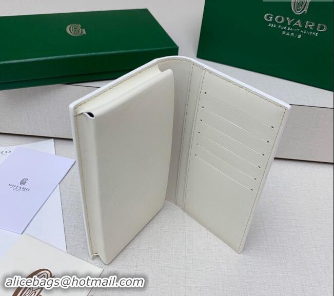 Shop Best Goyard Saint-Lambert Phone Case Wallet 8515 White 2024