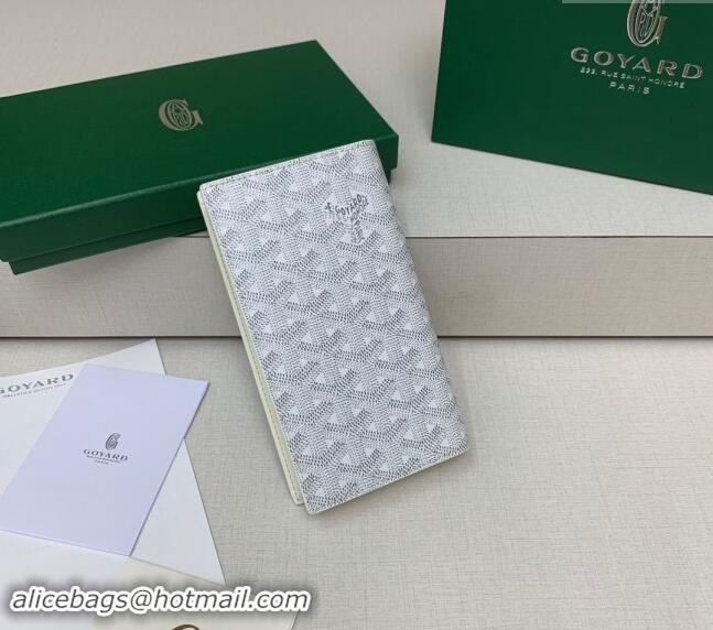 Shop Best Goyard Saint-Lambert Phone Case Wallet 8515 White 2024