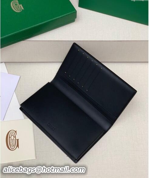 Top Quality Goyard Saint-Lambert Phone Case Wallet 8515 Black 2024