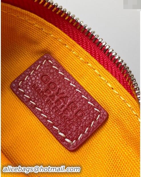 Buy Inexpensive Goyard Senat Nano Key Pouch 3317 Red 2024