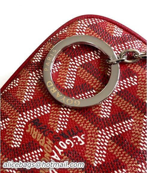 Buy Inexpensive Goyard Senat Nano Key Pouch 3317 Red 2024