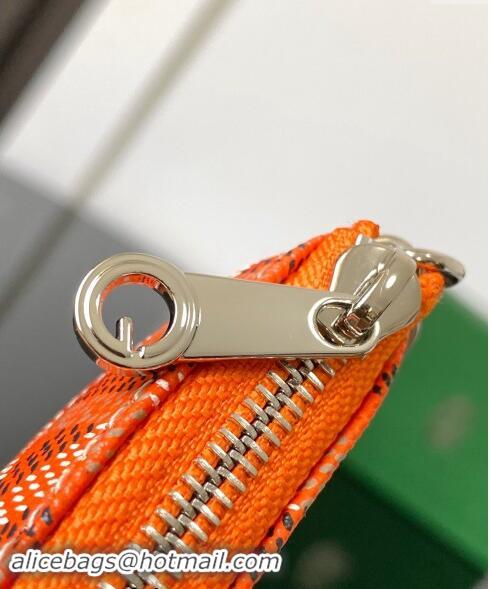 Famous Brand Goyard Senat Nano Key Pouch 3317 Orange 2024