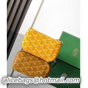 Big Discount Goyard Senat Nano Key Pouch 3317 Yellow 2024