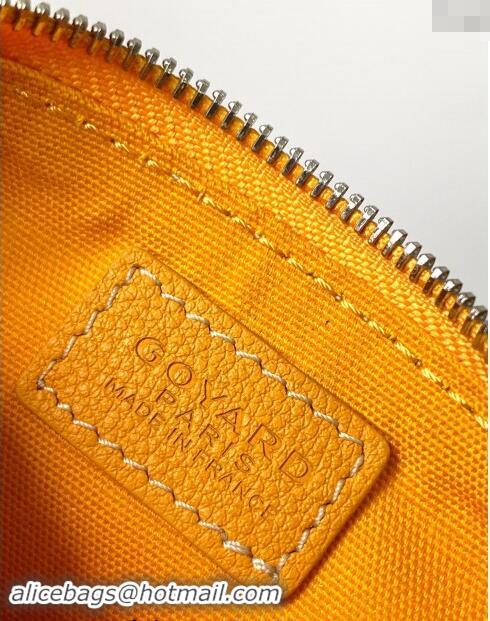 Big Discount Goyard Senat Nano Key Pouch 3317 Yellow 2024