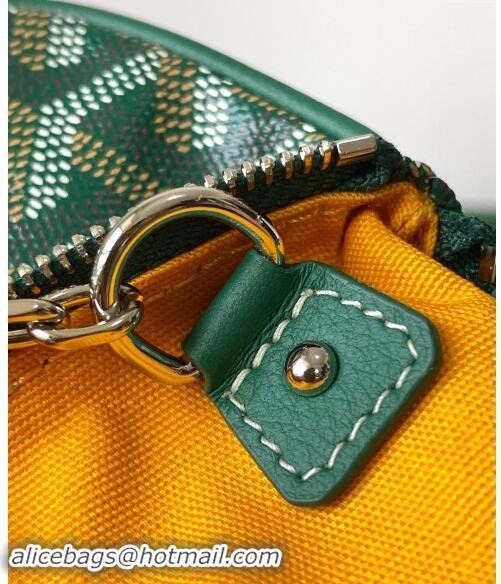 Top Grade Goyard Senat Nano Key Pouch 3317 Green 2024