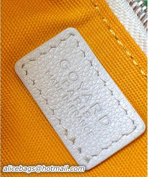 Top Design Goyard Senat Nano Key Pouch 3317 White 2024