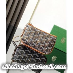 Shop Best Goyard Senat Nano Key Pouch 3317 Brown 2024