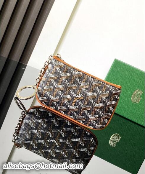 Shop Best Goyard Senat Nano Key Pouch 3317 Brown 2024