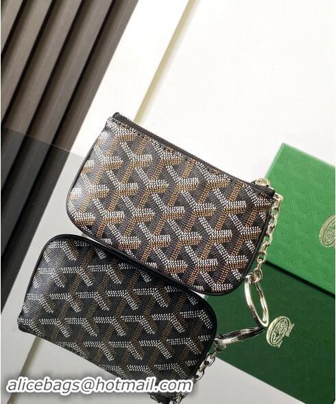 Trendy Design Goyard Senat Nano Key Pouch 3317 Black 2024